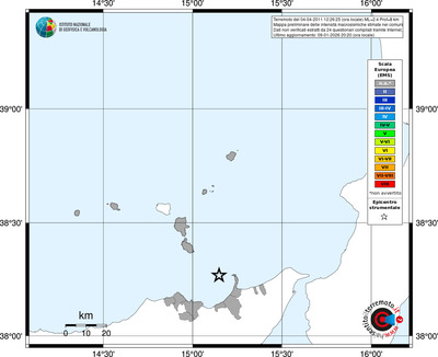 Mappa EMS - territori comuni