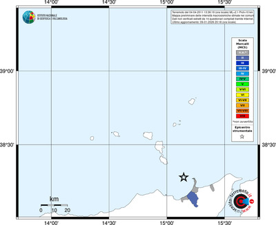 Mappa MCS - territori comuni