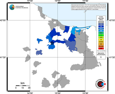 Mappa MCS - territori comuni