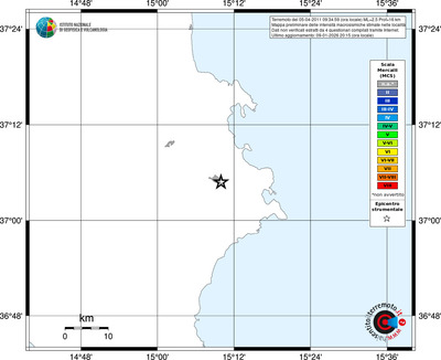 Mappa MCS - territori località