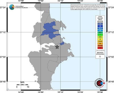 Mappa MCS - territori comuni