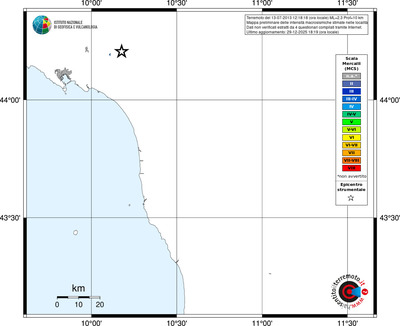 Mappa MCS - territori località