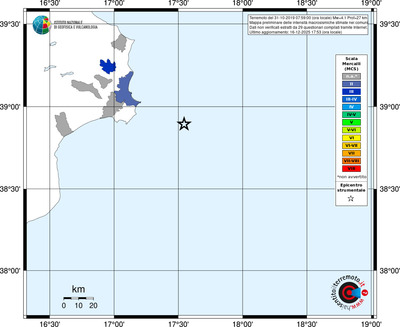 Mappa MCS - territori comuni