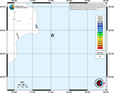 Mappa MCS - territori località