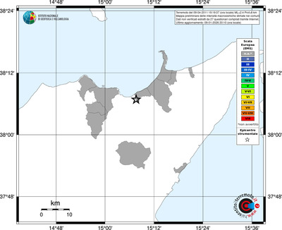 Mappa EMS - territori comuni