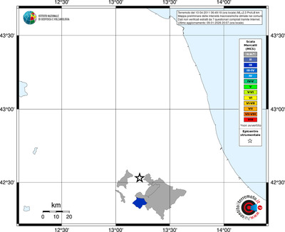 Mappa MCS - territori comuni