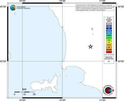 Mappa EMS - territori località