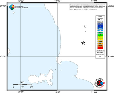 Mappa MCS - territori località