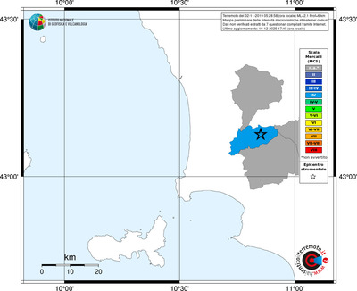 Mappa MCS - territori comuni