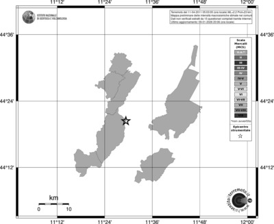 Mappa MCS - territori comuni