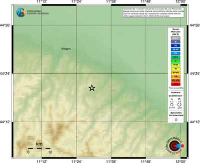 Mappa MCS - località