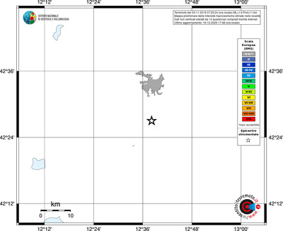 Mappa EMS - territori località