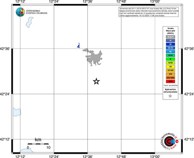 Mappa MCS - territori località