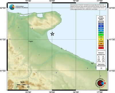 Mappa EMS - località