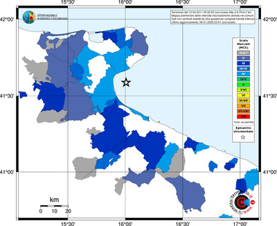 Mappa MCS - territori comuni
