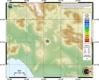 Mappa EMS - località