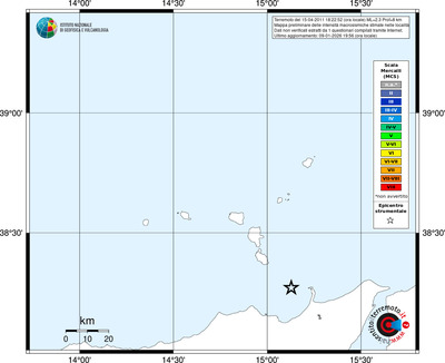 Mappa MCS - territori località