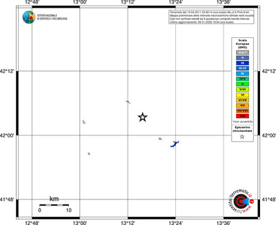Mappa EMS - territori località
