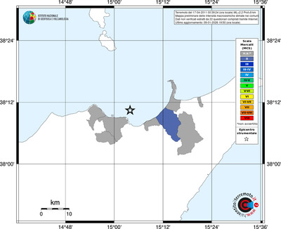 Mappa MCS - territori comuni
