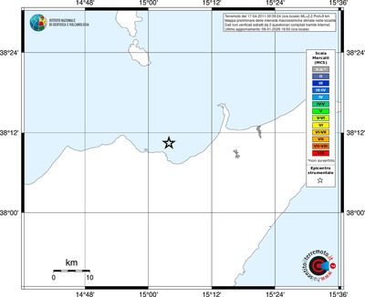 Mappa MCS - territori località
