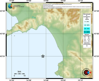 Mappa comuni con almeno 3 questionari