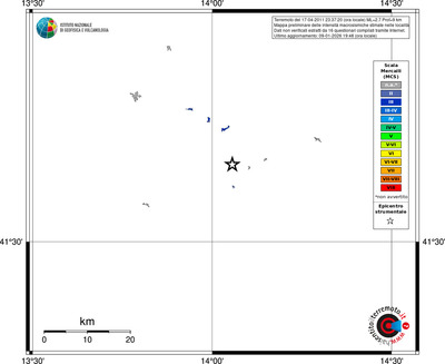 Mappa MCS - territori località