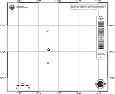Mappa MCS - territori località