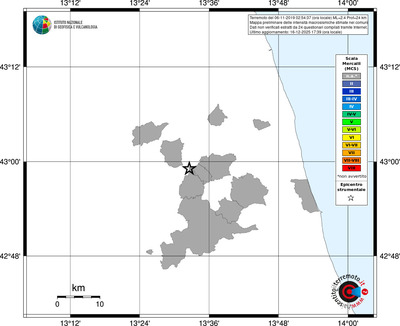 Mappa MCS - territori comuni