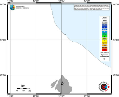 Mappa EMS - territori comuni