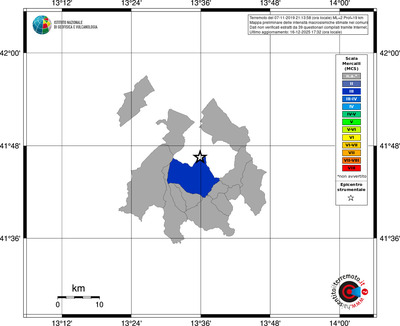 Mappa MCS - territori comuni
