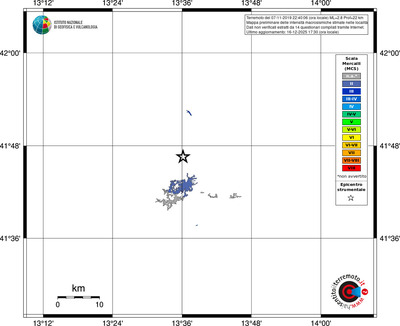 Mappa MCS - territori località
