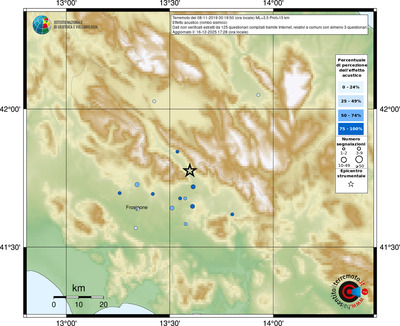 Mappa comuni con almeno 3 questionari