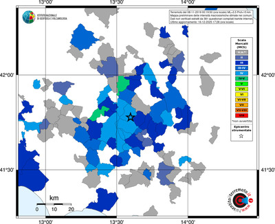 Mappa MCS - territori comuni