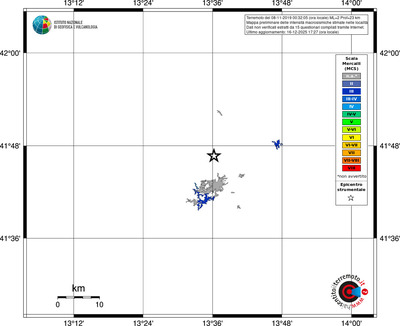 Mappa MCS - territori località