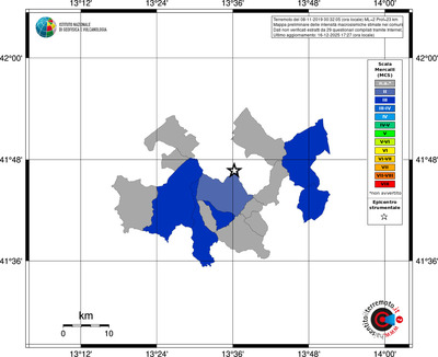 Mappa MCS - territori comuni