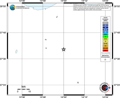 Mappa EMS - territori località