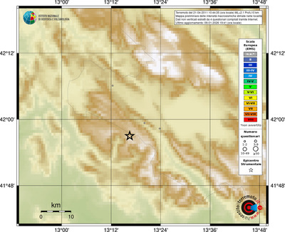 Mappa EMS - località