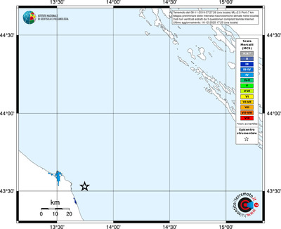 Mappa MCS - territori località