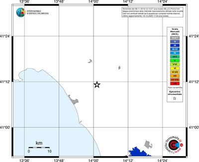 Mappa MCS - territori località