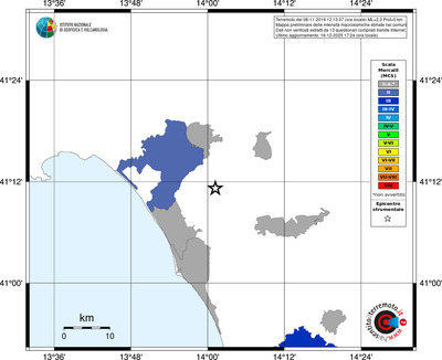 Mappa MCS - territori comuni