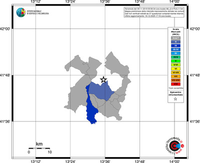 Mappa MCS - territori comuni