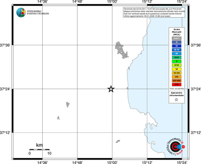 Mappa MCS - territori località