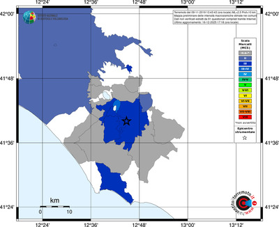 Mappa MCS - territori comuni