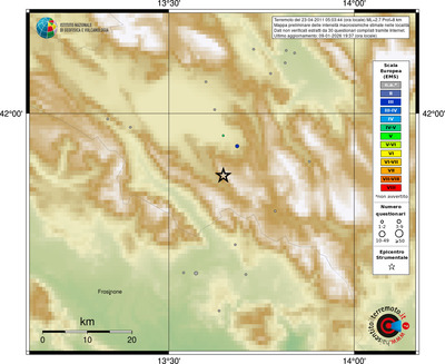 Mappa EMS - località
