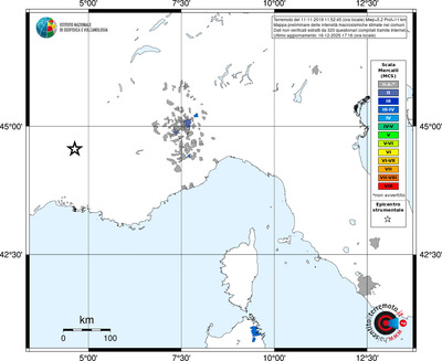 Mappa MCS - territori comuni