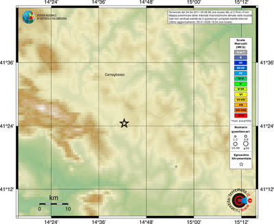 Mappa MCS - località