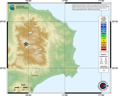 Mappa EMS - località