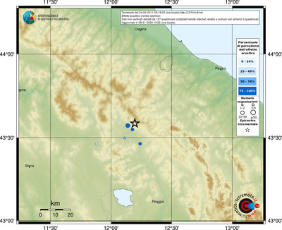 Mappa comuni con almeno 3 questionari