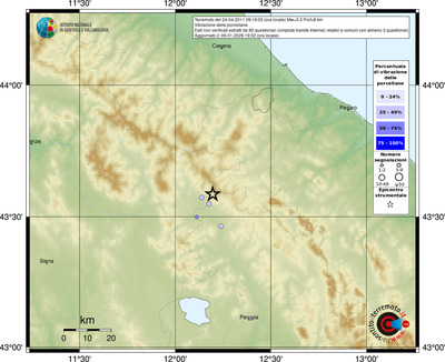 Mappa comuni con almeno 3 questionari