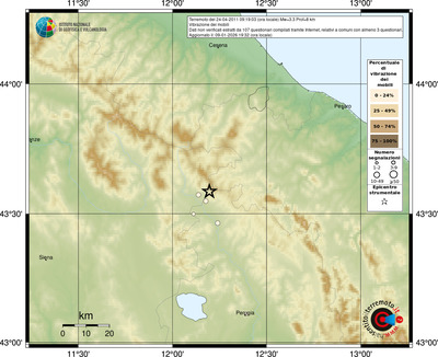 Mappa comuni con almeno 3 questionari